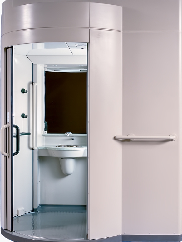 A-TER Train Toilet Cabins, France