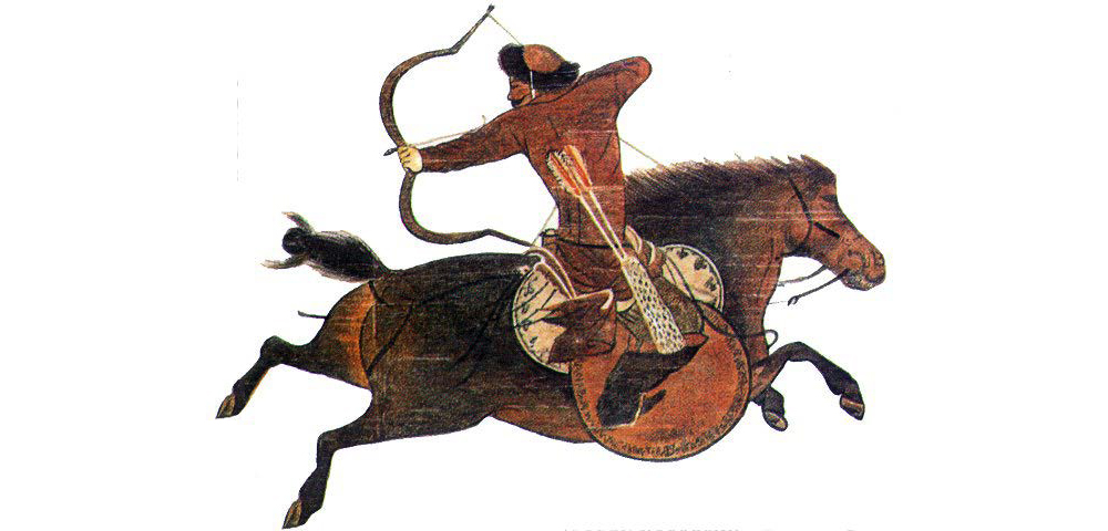 Archer with bow