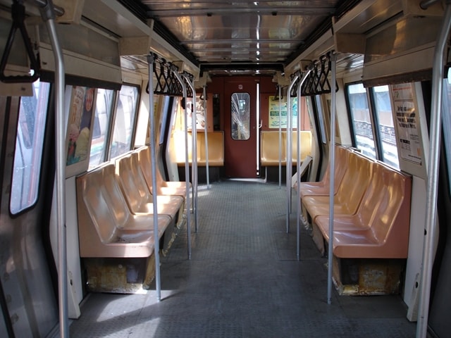 Caracas Metro Train Interiors, Venezuela