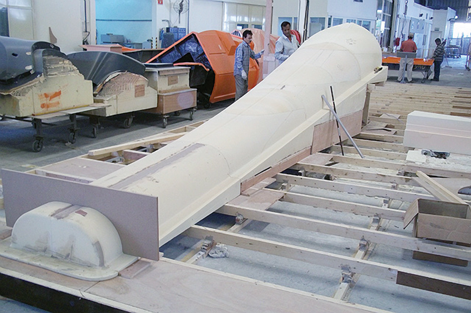 Basra Sports City panel fabrication