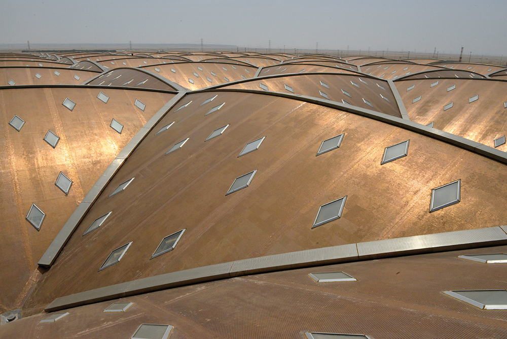 HHR KAEC Station roof structure