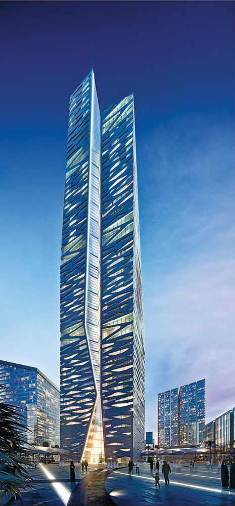 KAFD World Trade Centre render