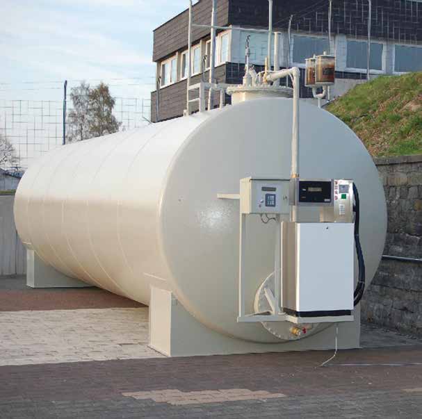 GRP storage tank