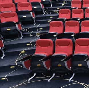 Auditorium and stadium seating