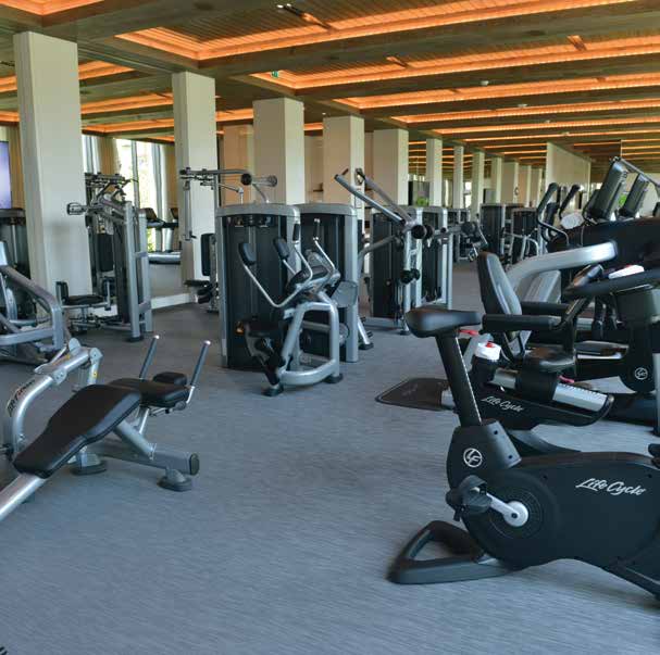 Gym and fitness centre furniture