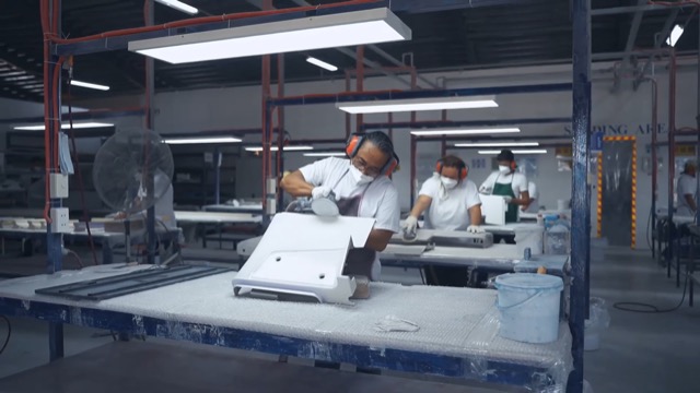 Sanding and finishing