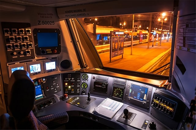 Francilien Train Driver Desk