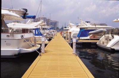 Floating Dock Marina Installation