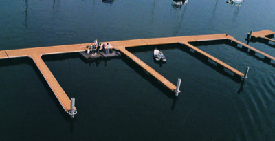Twin Box FRP Beam Platform