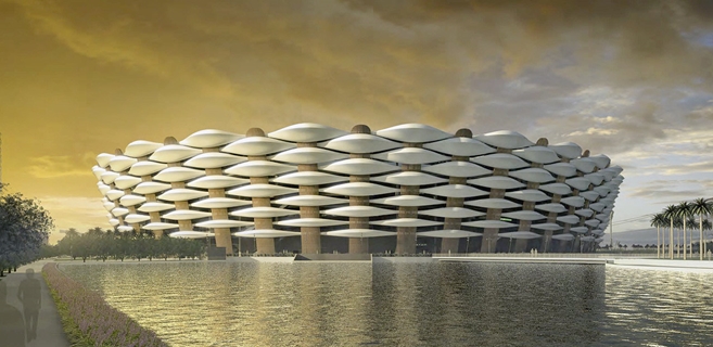 Structural Long Span Cladding for Basra Stadium