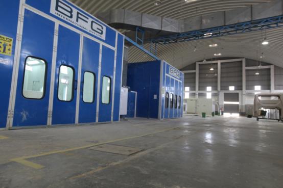 BFG India pressurised spray booth