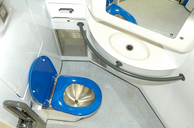Irish Rail Toilet Cabins, Ireland