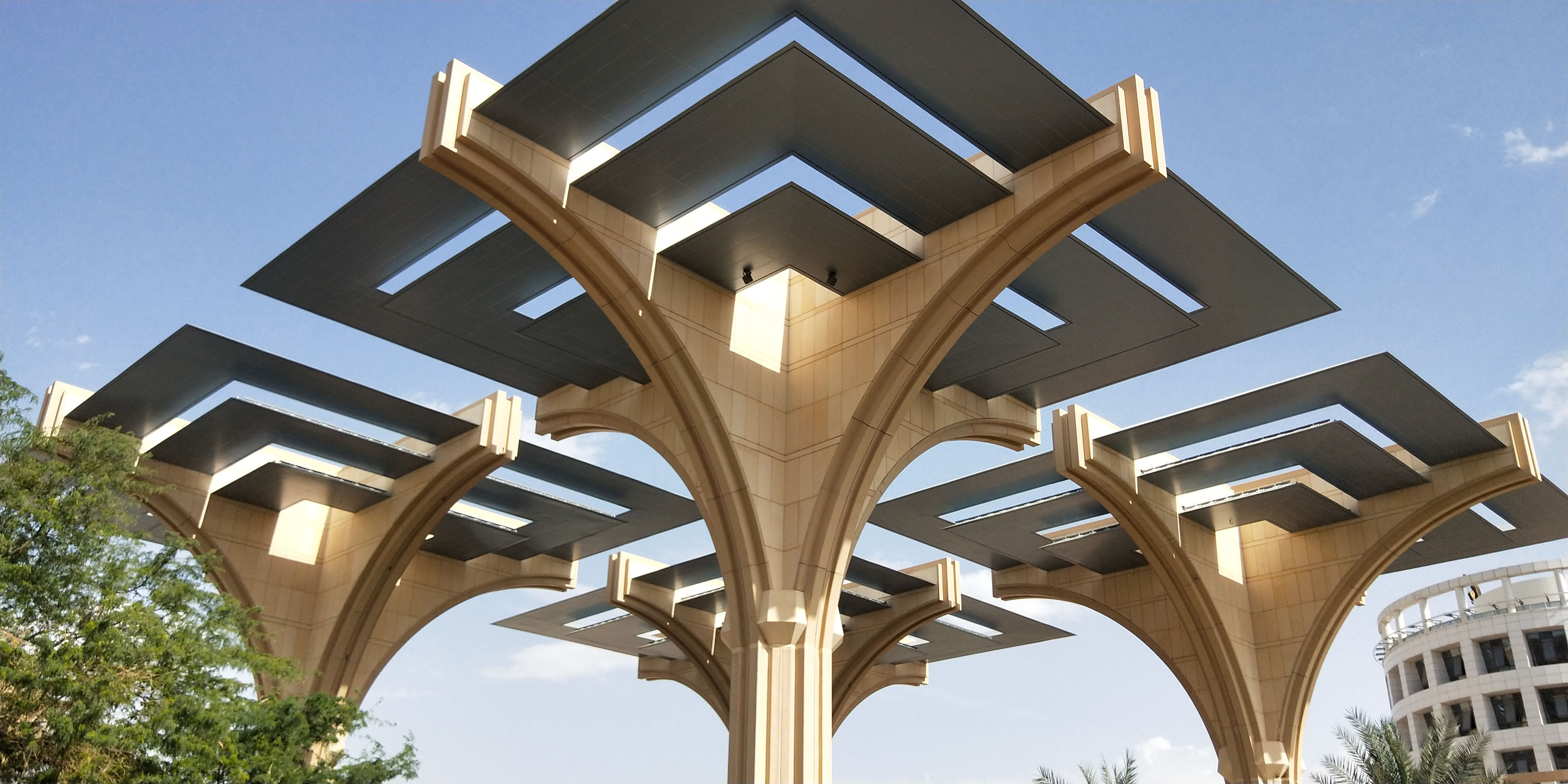 Main Gates at King Saud University, Saudi Arabia