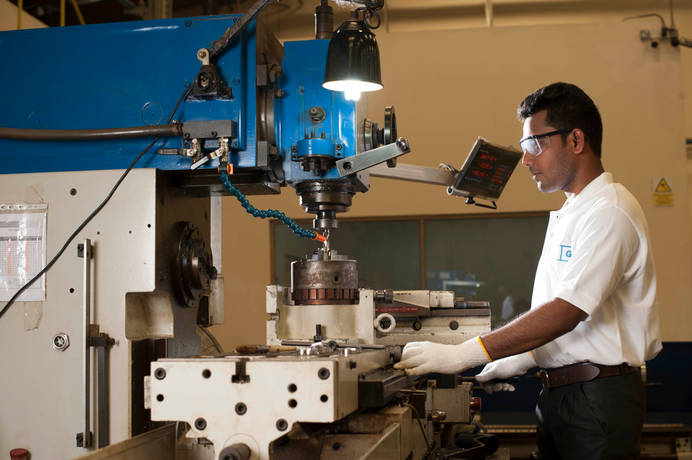 BFG Metal CNC milling machine