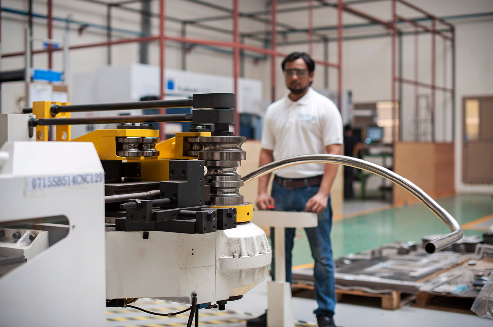 BFG Metal CNC pipe bending