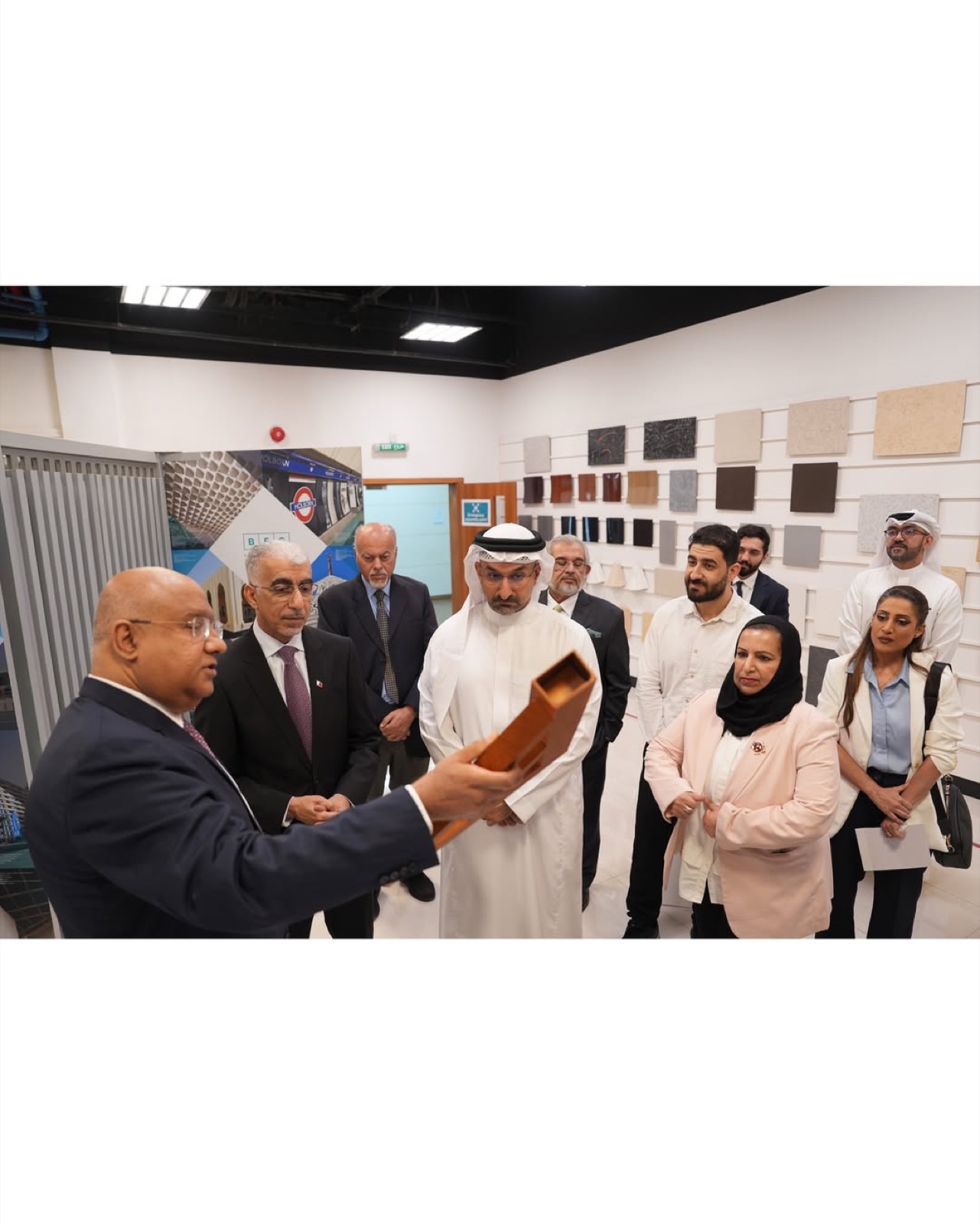 Ministers of Works and Industry Visit BFG International