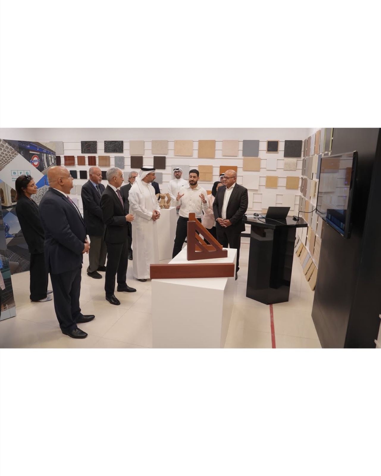 Ministers of Works and Industry Visit BFG International