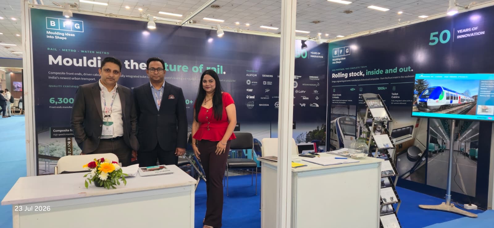 BFG International at the 7th Rail & Metro Technology Conclave & Expo 2026