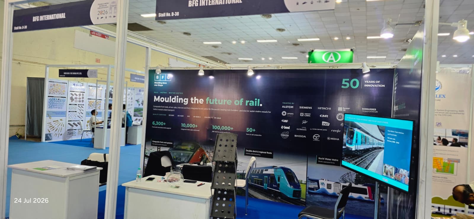 BFG International at the 7th Rail & Metro Technology Conclave & Expo 2026