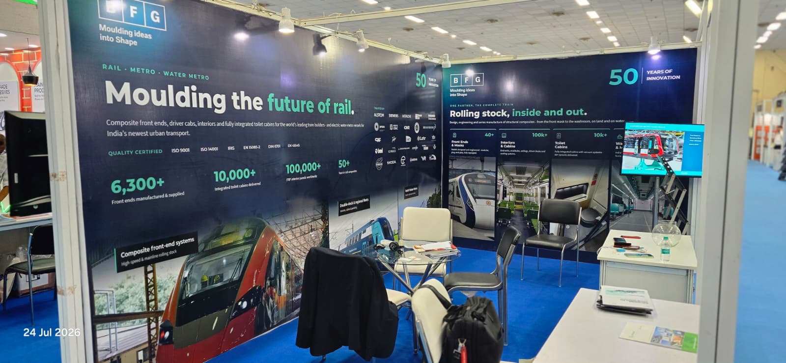 BFG International at the 7th Rail & Metro Technology Conclave & Expo 2026