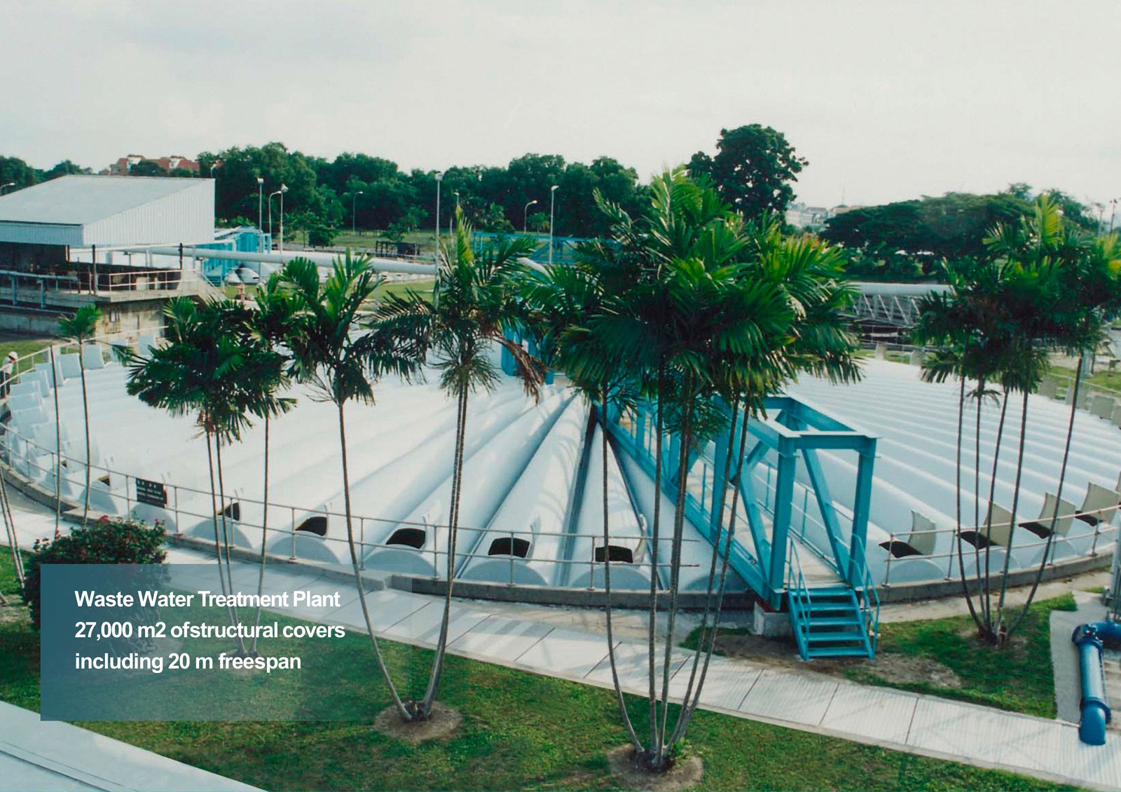 Long Span Structural Tank Covers