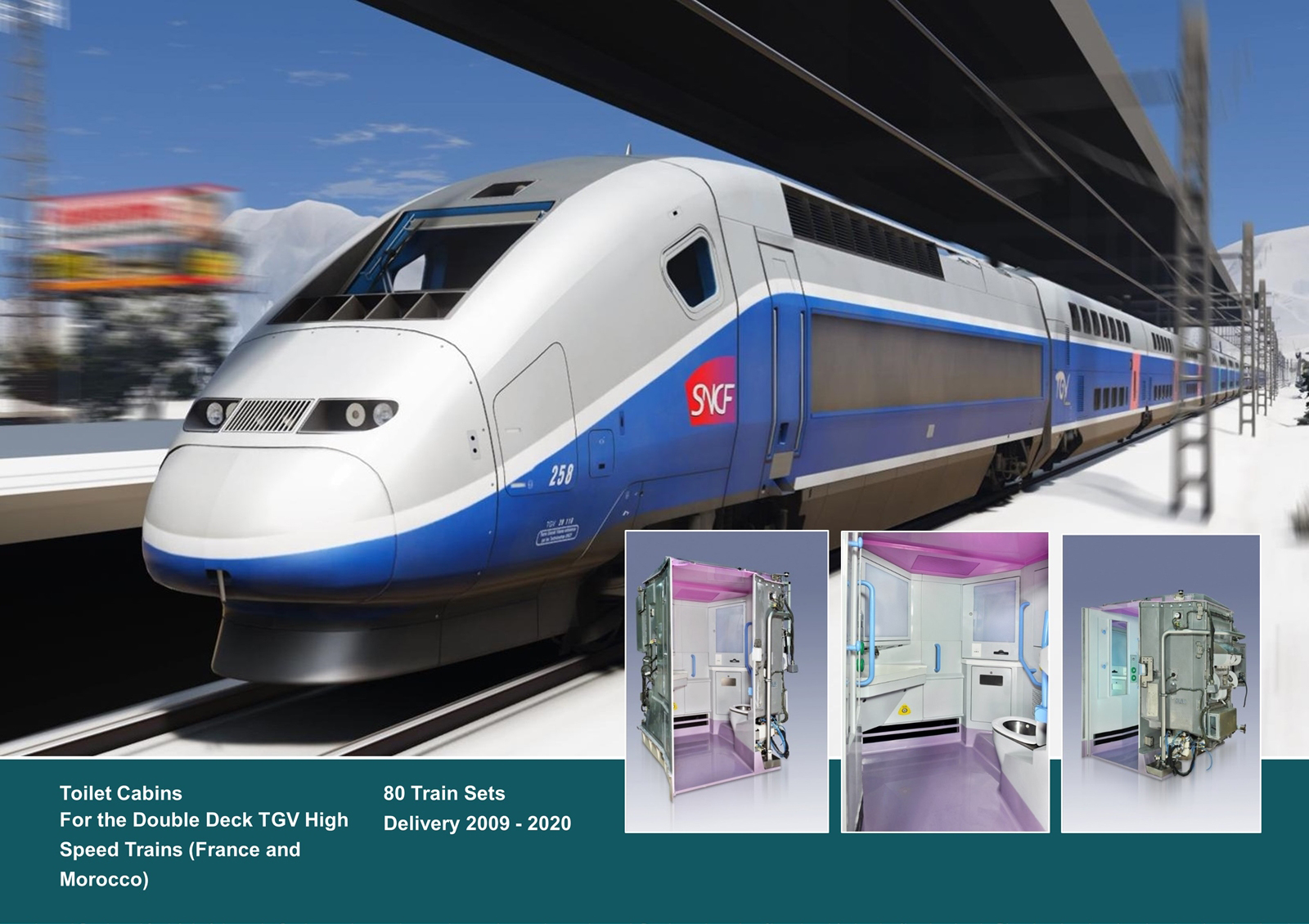 TGV High Speed Trains (France and Morocco)