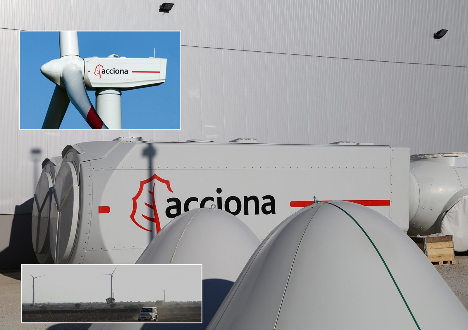 Acciona 3MW Turbines, India