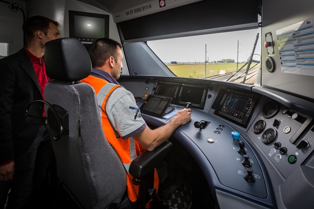 Regiolis Train Driver Desk, France