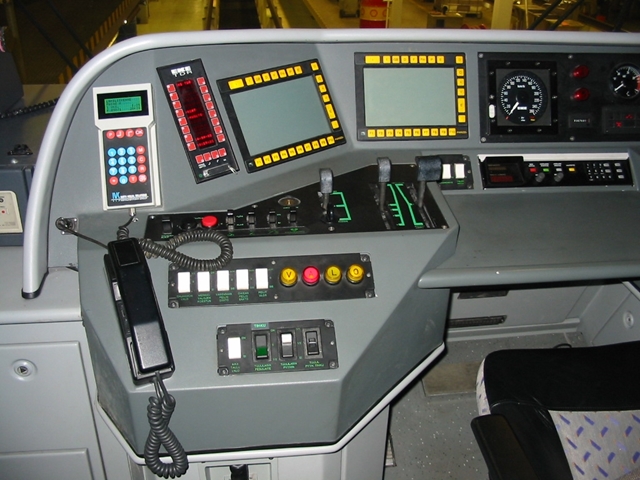 SM4 Train Driver Desk