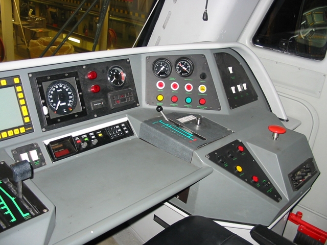 SM4 Train Driver Desk